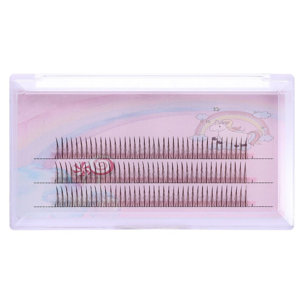 Fairy Look Clusters Eyelash Extensions Black Brown Lash Clusters DIY Flash Eyelashes for Women