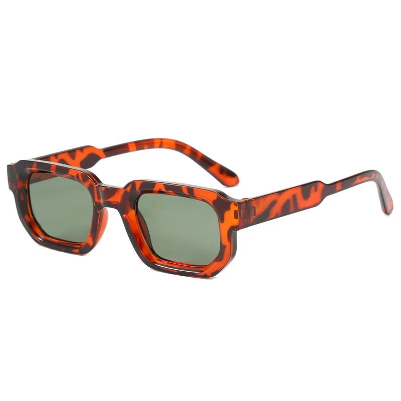 Новые Модные Квадратные Солнцезащитные Очки Маленькой Оправы Женские Ретро Ультралегкие Нейтральные Премиум Солнцезащитные Очки с Защитой от УФ400