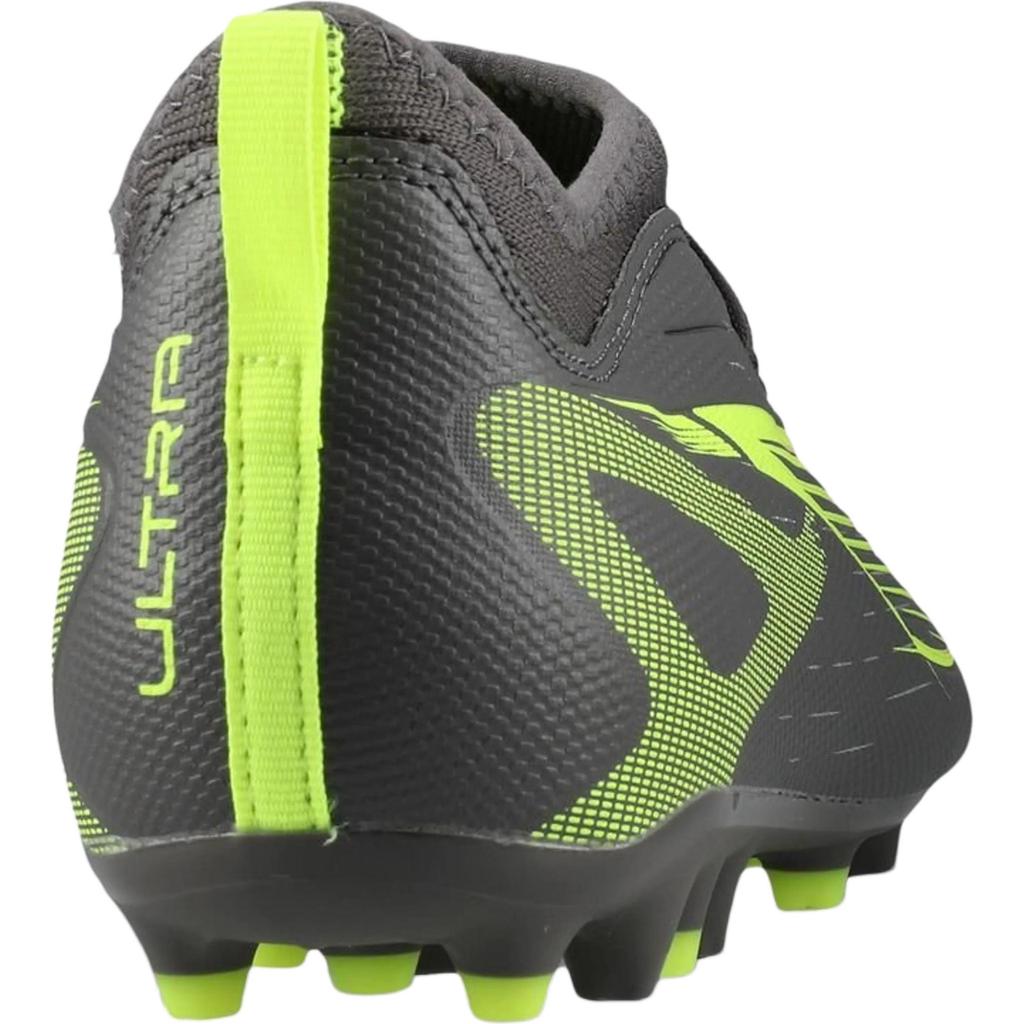 Puma Серия Ultra 5 Mg Модные Удобные Детские Футбольные Бутсы средней высоты Детские Футбольные Бутсы Серо-зеленые 108349-03