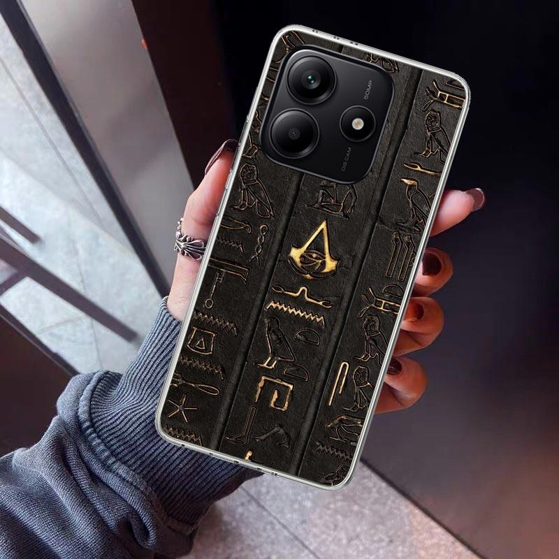 Sacred Eye of Horus Egypt Fresco Phone Case For Xiaomi Redmi Note 15 14 14S 13 12S 12 Pro Plus 11S 11 10S 10 4G Cover 11E 11T 5G