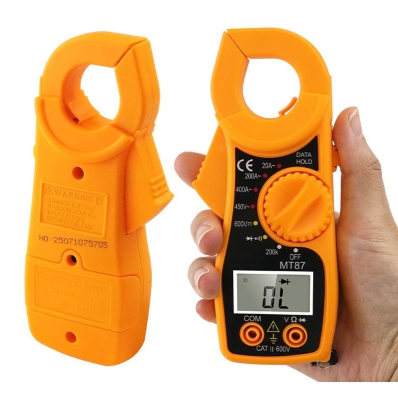 Multifunction Multimeter With NCV Technology Rotatable Dials Data Retention And Ergonomic ABS Construction 25mm Jaw Opening