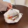 2024 Floral Cotton Quilted Large Capacity Cosmetic Handheld Storage Bag