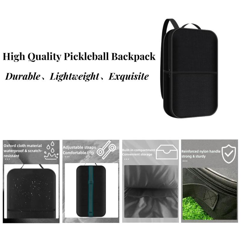 Pickleball Rackets Shoulder Bag For Men Women Sports Pickleball Paddle Bag Waterproof Paddle Tote Bag Sturdy Racket Shoulder Bag