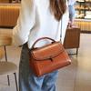 Genuine Leather Crossbody Handbag Women's All-in-one Luxury Soft Cowhide Large Capacity Wide Strap Shoulder Bag