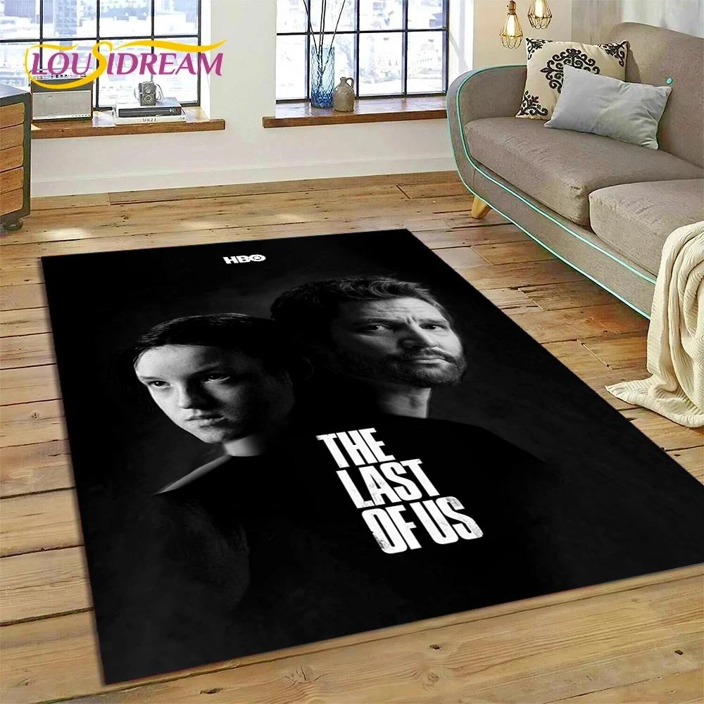 3D Ужасы The Last of Us ТВ Джоэл Педро Ковер для Гостиной Спальни Домашний Декор, Нескользящее Украшение для Дивана Прихожей Подарки