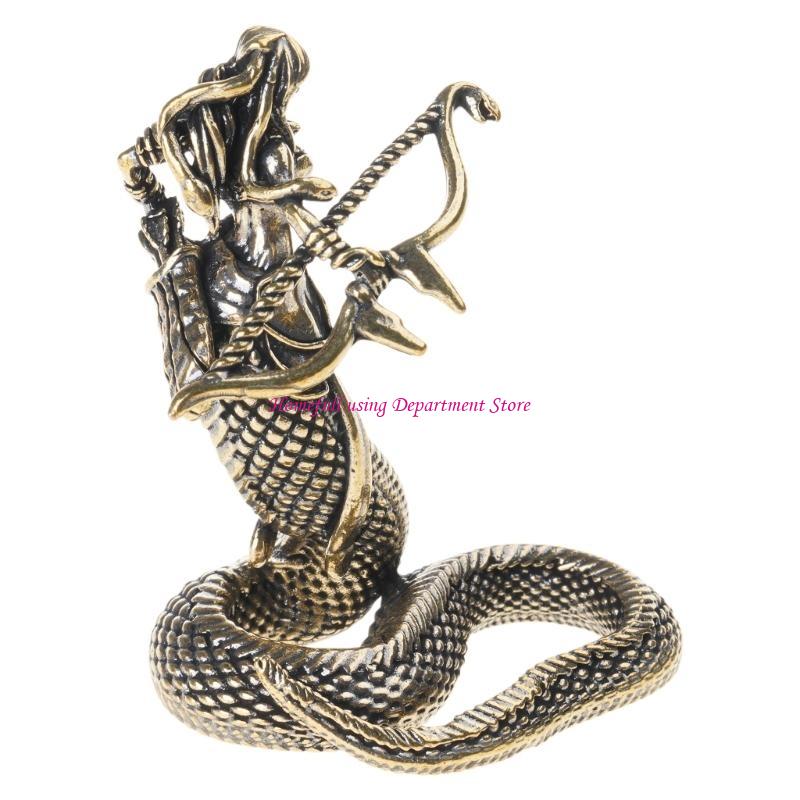 Статуя греческой Медузы, Декоративные фигурки Медузы Горгоны, Настольные украшения для дома