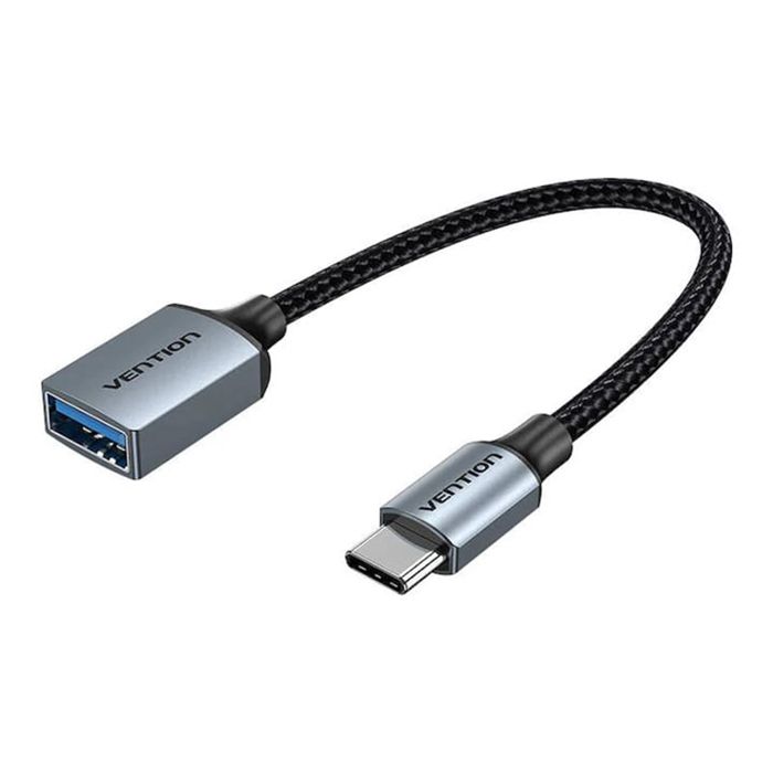 Adaptateur Type-C vers USB 3.0 - VENTION - CCXHB - OTG - Gaming - Coton tressé