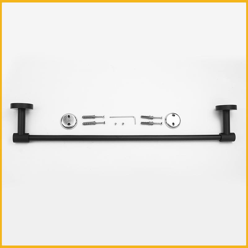 Матово-черный настенный держатель для полотенец из нержавеющей стали, крючок для халата, держатель для бумаги, держатель для туалетной щетки, аксессуары для ванной комнаты