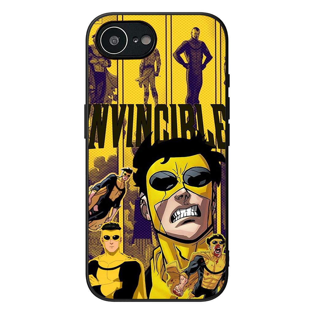 Чехол-постер I-Invincibles для телефона Apple iPhone 17 16 Plus 13 12 Pro Max Mini X XR ProMax 16E 15+ 16Plus Air Case