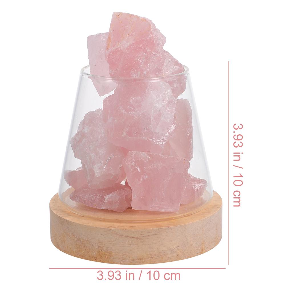 Аромалампа для дома, кристальный камень, аромаобогреватель с теплым светом для релаксации, спальни, ванной комнаты, кабинета, диффузор эфирных масел