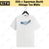 Kith x SuperUnisex Футболка с принтом Vintage Белая