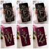 Clear For Samsung A36 5G SM-A366E SM-A366B Cover For Samsung Galaxy A36 5G Case Luxury Crown A-Z Letters 2D Painted Soft Casing