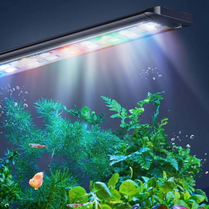 Marine Aquarium LED Light Bar for Plant Growing for Reef-Tanks Saltwater Coral-Fish Marine LED Light Lighting
