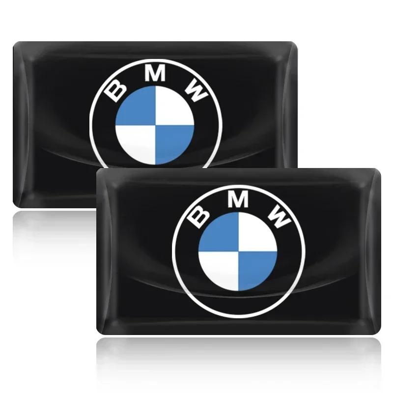 UUHZ2 E46 New For BMW 2/5/10Pcs Carbon Fiber Steering Wheel Car Emblem 3D Stickers For BMW F30 F10 E90 F20 E46 E60 E70 E39 E36 E87 X7