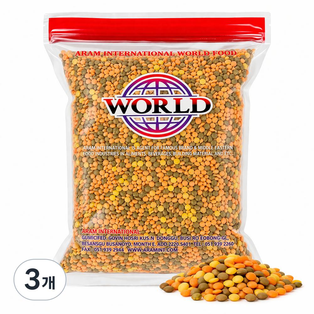 World Mixed Lentil Mix dal 800g 3 pcs Ingredients: may be subject to change at the manufacturer’s discretion. For the most | 800g 3 pcs