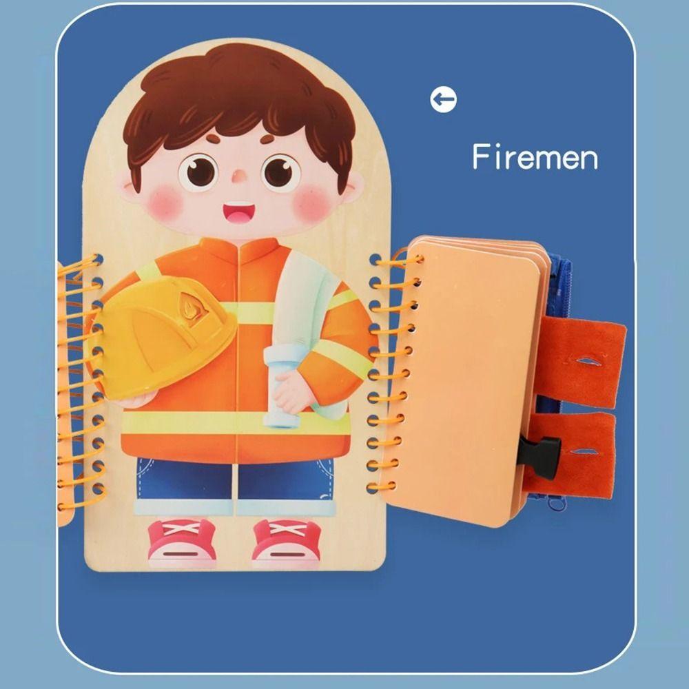 Расширение мозга Мышление Ребенок Бизи Доска Обучение Платье 3D Книги с заданиями Основные жизненные навыки