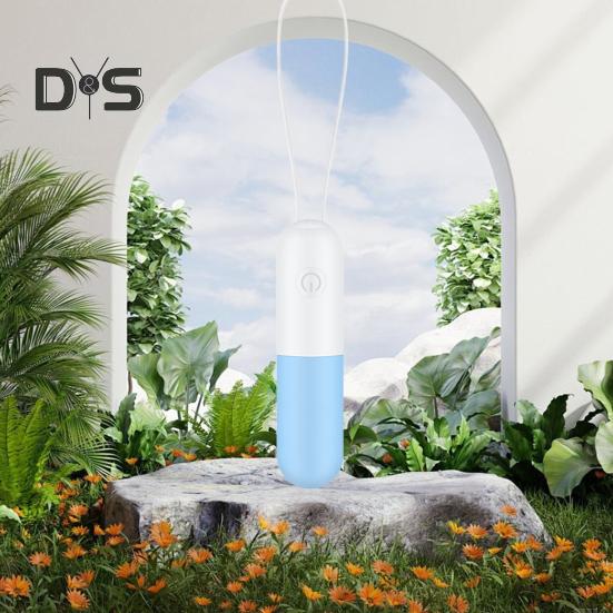 Мини-электрический массажер в форме капсулы, водонепроницаемый массажер с 10 режимами вибрации, USB-перезаряжаемый персональный массажер для снятия стресса