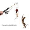 Cat fishing cat extendable fishing manual reel measures against lack of stress pet indoor game redfish fishing pole toy, pole, teaser, pole, design,