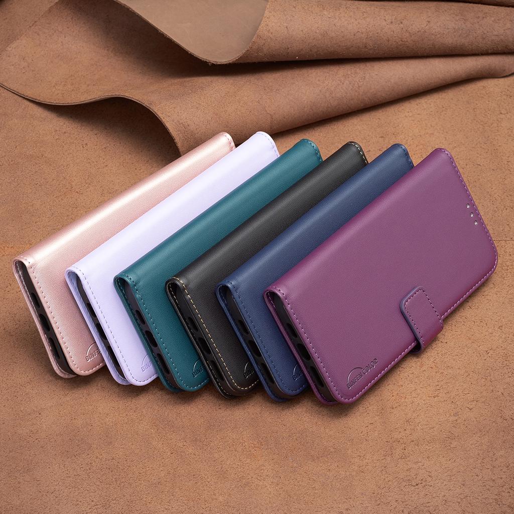 Wallet Card Slot Magnetic Flip Genuine Leather Case for iPhone 15 14 13 12 Pro Max Xs Max Xr 8 /Samsung S24 S23 S22 S21 Ultra Plus A14 A13 A54 A53 A52