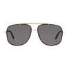 Tom Ford Metal Pilot Sunglasses With Thin Frame Men sunglasses Gold FT069330A