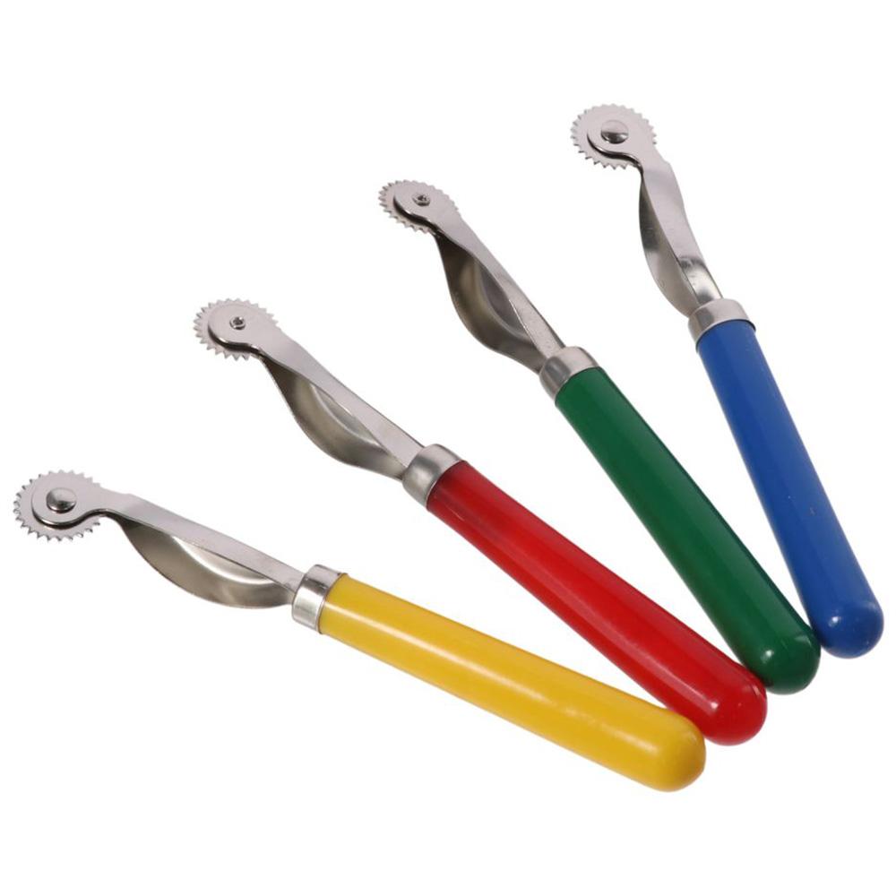 8pcs 6.1*0.63Inch Needle Point Tracing Wheel Metal Random Color Tracing Wheel Sewing Tool Quilting