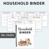 Household Binder Notebook Cozy Living Family Activities Home Organizer Planner