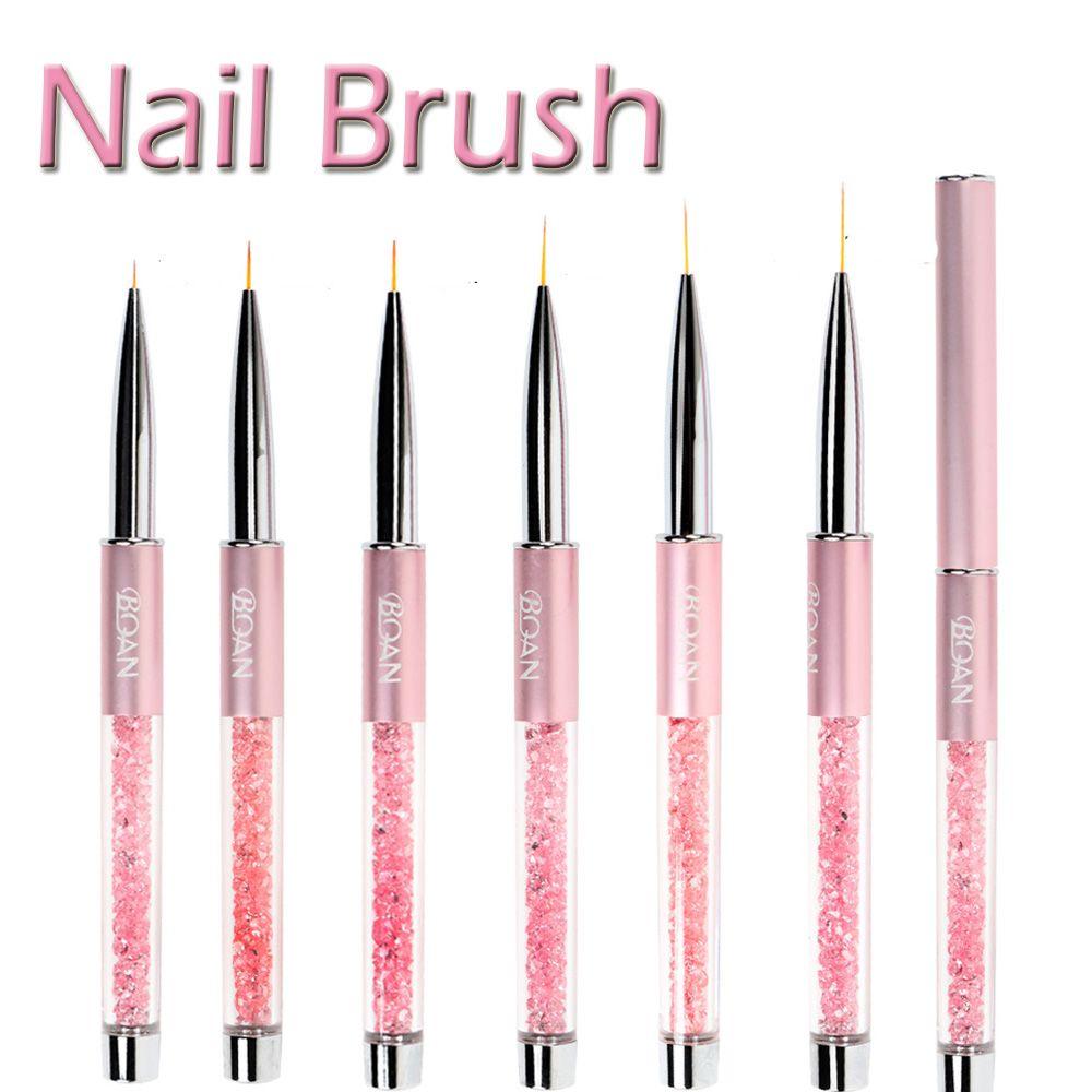 Painting Brush Ultra-thin Nail Art Brush Acrylic Nail Liner Pen Nail Art Drawing Pen Manicure Tool
