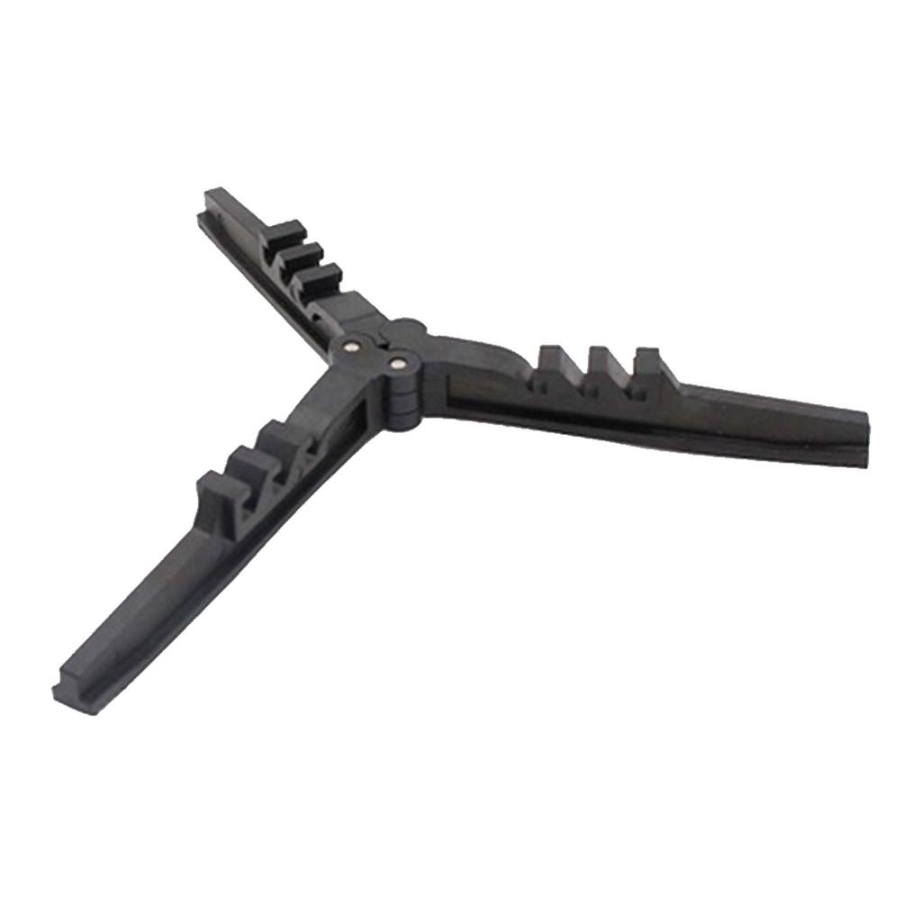 Складной Компактный Кронштейн-Тренога для Бутанового Газового Баллона Пластиковый Держатель для Цилиндрического Картриджа Портативный Держатель для Газового Баллона Аксессуары для Кемпинга