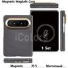 Для Huawei Pura X Max Чехол из арамидного углеродного волокна Магнитный Совместимый с MagSafe Ультратонкий Легкий Бронированный Защитный Чехол