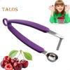 Cherry Corer Cherry Pitter Tool Stainless Steel Olive Pitter Heavy-Duty Fruit Pit Remover Multi-Purpose Kitchen Accessory