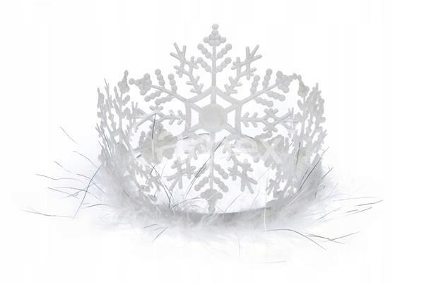 Ice Queen Snowflake Tiara Headband Ice Ball