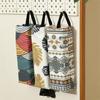 Durable Kitchen Garbage Bag Organizer Wall Mounted Hanging Bag Blocking Extractable Sundries Storage Bag