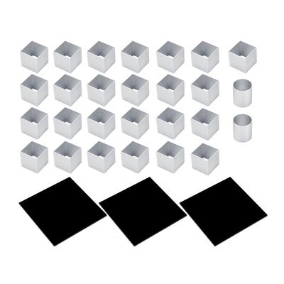 3D металлический куб форма для торта трехслойный вращающийся мусс торт десерт форма для выпечки инструмент