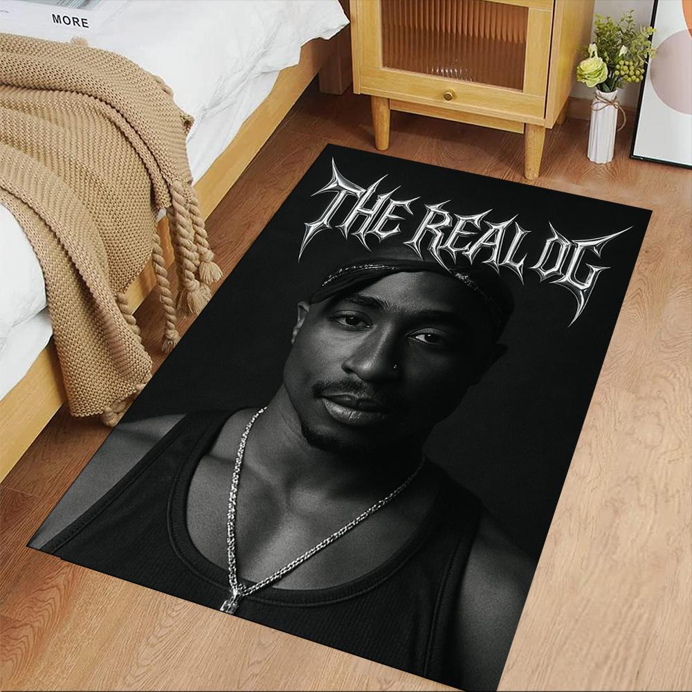 2pac Floor Rug Office Rug Suitable for Living Rooms Game Room Hallway Study room Antislip Carpet Office home decor