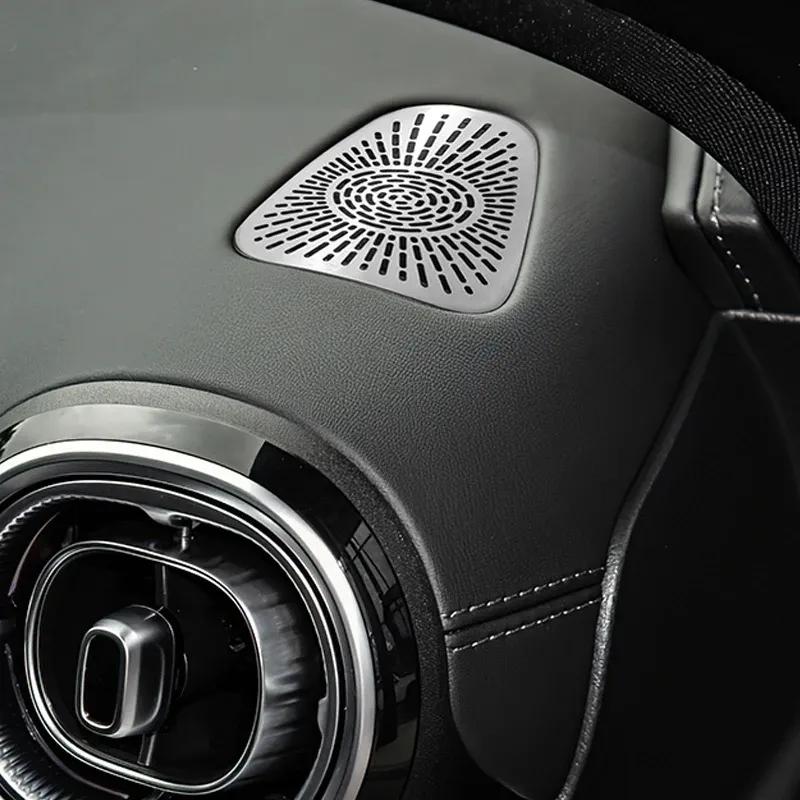 Car Audio Speaker Cover Door Speaker Cover Horn Trim Accessories For Mercedes-Benz C-Class W206 C200 C220 C260 C300 -2026