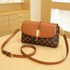 Bag Women's New Crossbody Bag Women's Bag Large Capacity Plaid Shoulder Bag Premium Middle Mom Bag