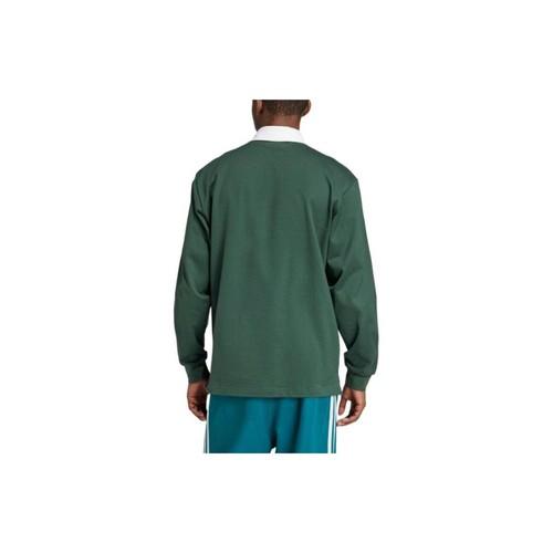 adidas Мягкая и удобная футболка-поло с длинным рукавом Adicolor IZ2468