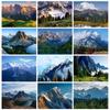 5D Алмазная картина Новый Пейзаж Алмазная вышивка Крестом Горные картины Стразы Мозаика Настенное искусство