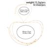 Minimalism Thin Bead Body Chain Teardrop Zircon Pendant Integrated Chest Waist Chain for Women Bikini Vacation Body Jewelry