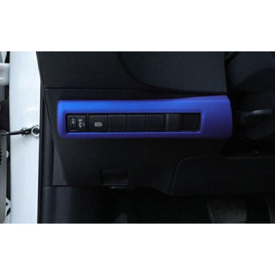 For Toyota Corolla - Matt Blue Headlight Switch Control Frame Trim auto