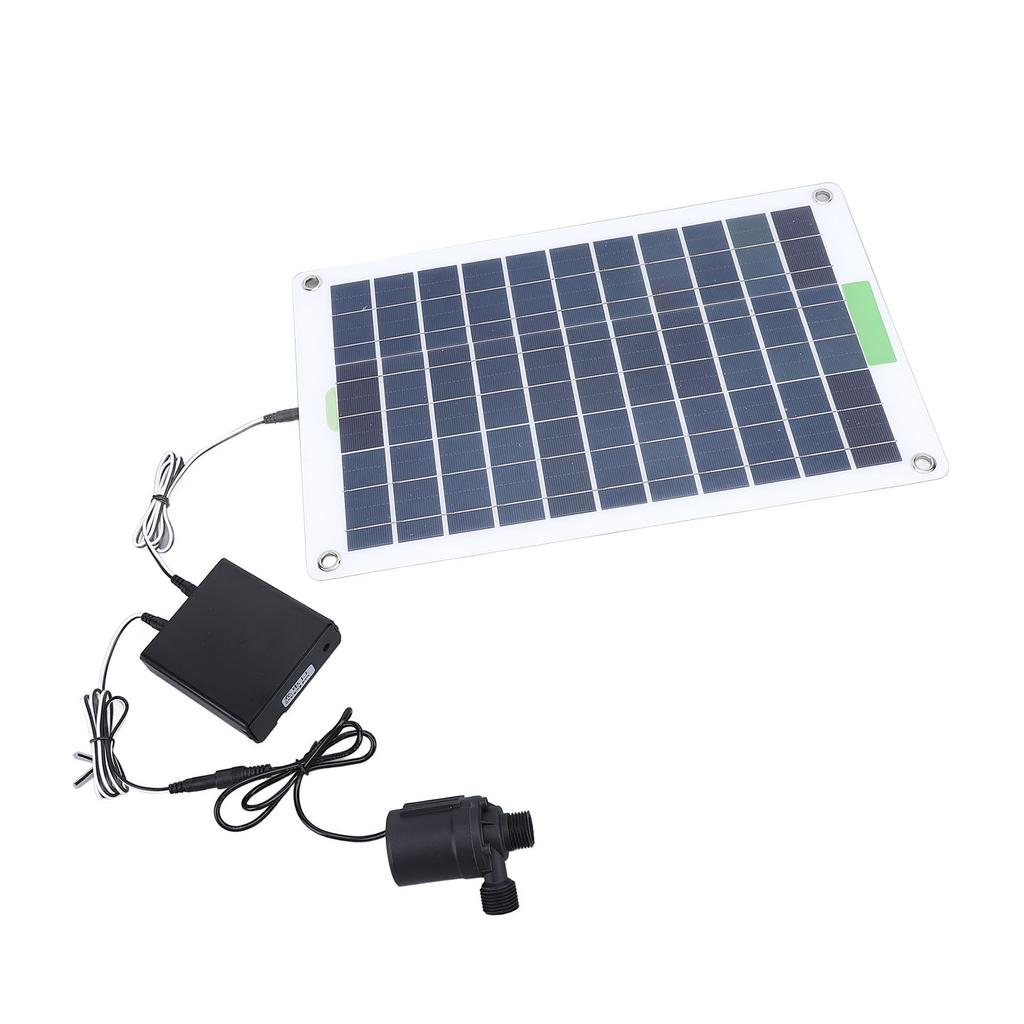 Солнечный водяной насос Монокристаллический кремний Напор 16,4 фута 100 Вт Работающий от солнечной энергии Насос для фонтана с блоком накопления энергии