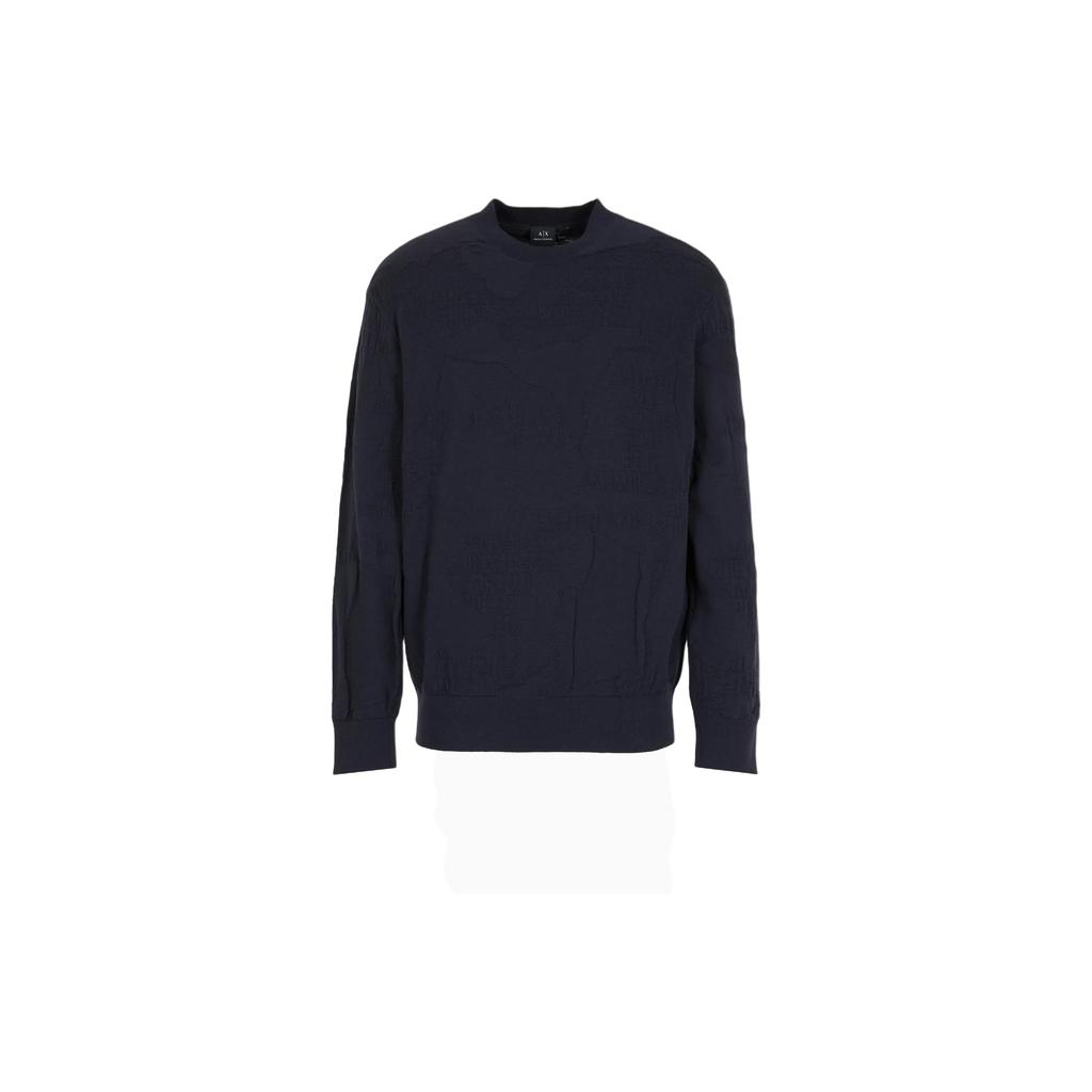ARMANI EXCHANGE SS24 Knitwear Men's Marine Blue 3DZM6J-ZMQ7Z-55JK