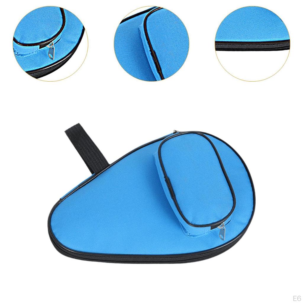 Pingpong Paddle Case Bat Bag Carry Table Tennis Racket Cover Protective Pouch for Competition