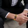 Стильный мужской браслет-рыболовный крючок, 7 цветов, шнур 4 мм, уличный хип-хоп, спортивный, впитывающий пот