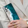 Чехол для телефона 'Синий Океан Морские Волны' для Samsung Galaxy S26 Ultra S25 S24 S23 S22 S21 S20 Note10