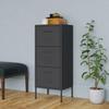 VidaXL Storage Cabinet Cupboard Storage Cabinet Living Room Interior Anthracite 336186