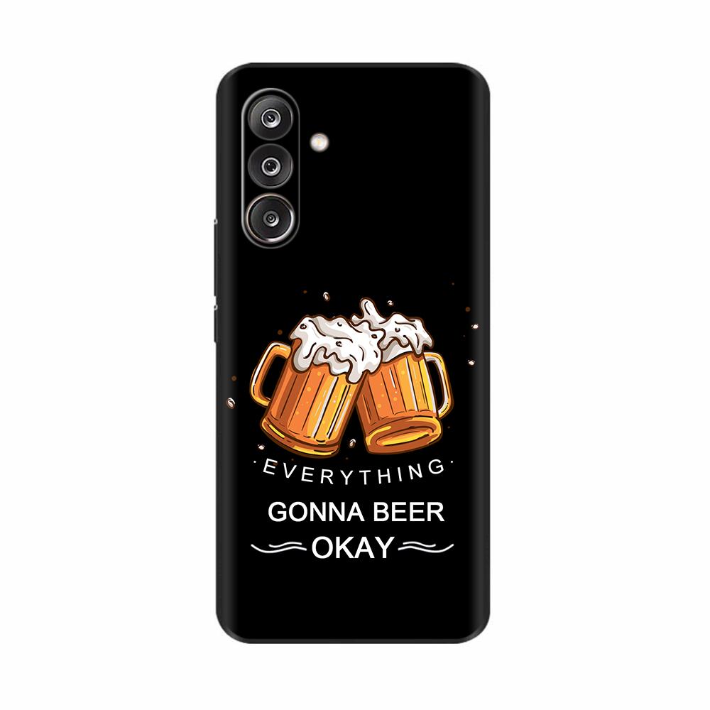 Чехол для Samsung Galaxy M36 5G Задняя крышка SM-M366B Милый мультяшный Расписной Мягкий силиконовый чехол для Samsung M36 GalaxyM36 Fundas Capa