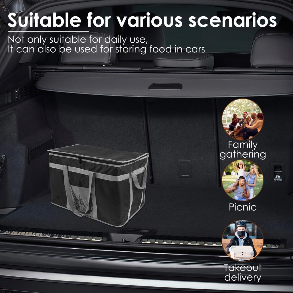 38 л Очень большая дорожная сумка для ланча, сумка-холодильник для кемпинга, сумка для пикника, термоизолированная сумка-холодильник для напитков и льда, сумка-холодильник для хранения еды и напитков для семьи