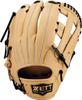 ZETT Soft Steer Baseball Pastel Brown X Black Size 6 Glove, All-Around, Left-Handed Throw, (3219), (BRGB35540F)