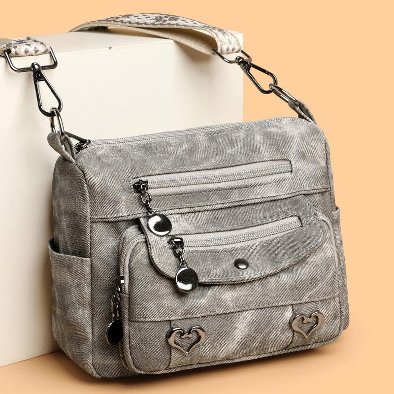 Сумка через плечо Мягкая кожаная сумка на одно плечо Ретро Простая и модная Большая вместительная женская сумка